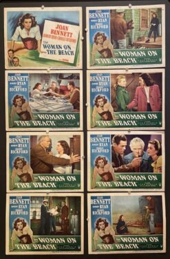 Woman On the Beach (1947) - Original Lobby Card Set Movie Poster