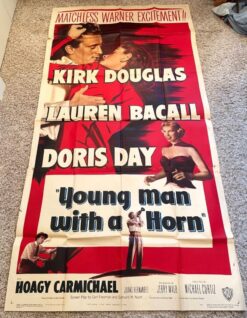 Young Man With A Horn (1950) - Original Three Sheet Movie Poster
