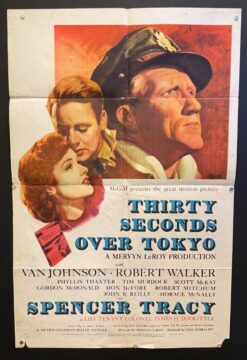 Thirty Seconds Over Tokyo (1944) - Original One Sheet Movie Poster