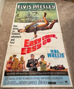Easy Come Easy Go (1967) - Original Three Sheet Movie Poster