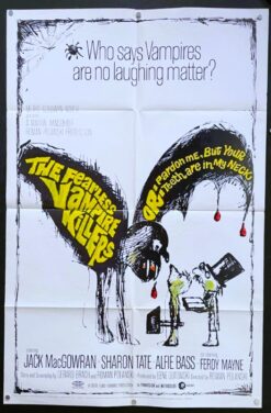Fearless Vampire Killers (1967) - Original One Sheet Movie Poster
