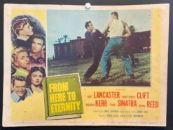 From Here To Eternity (1953) - Original Lobby Card Movie Poster