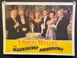 The Magnificent Ambersons (1942) - Original Lobby Card Movie Poster