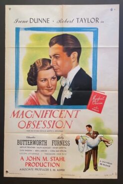 Magnificent Obsession (R1947) - Original One Sheet Movie Poster