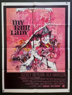 My Fair Lady (1964) - Original One Sheet Movie Poster