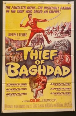 Thief Of Baghdad (1961) - Original One Sheet Movie Poster