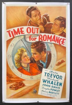 Time Out For Romance (1937) - Original One Sheet Movie Poster