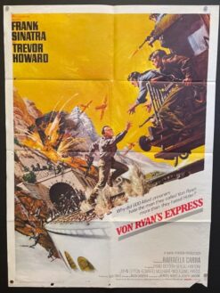 Von Ryan's Express (1965) - Original One Sheet Movie Poster
