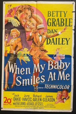 When My Baby Smiles At Me (1948) - Original One Sheet Movie Poster