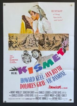 Kismet (1955) - Original Soundtrack Movie Poster
