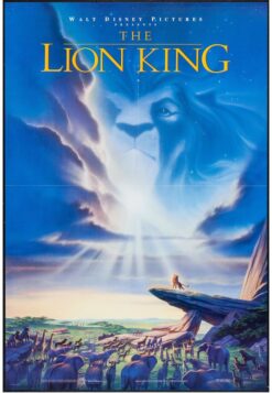 The Lion King (1994) - Original Disney One Sheet Movie Poster