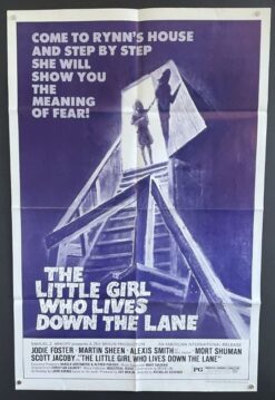 Little Girl Who Lives Down The Lane (1977) - Original One Sheet Movie Poster
