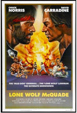 Lone Wolf McQuade (1983) - Original One Sheet Movie Poster