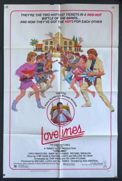 LoveLines (1984) - Original One Sheet Movie Poster
