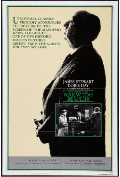 The Man Who Knew Too Much (R1983) - Original One Sheet Movie Poster