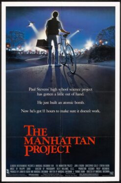The Manhattan Project (1986) - Original One Sheet Movie Poster