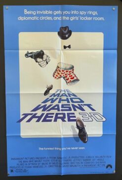 The Man Who Wasn't There (1983) - Original One Sheet Movie Poster