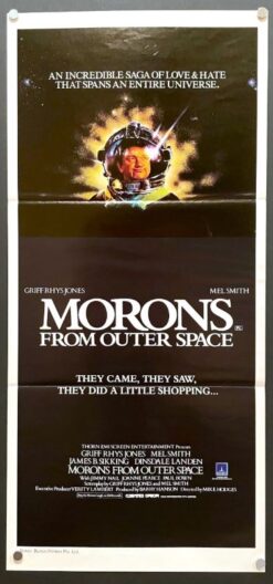 Morons From Outer Space (1985) - Original Movie Poster