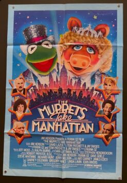 Muppets Take Manhattan (1984) - Original One Sheet Movie Poster