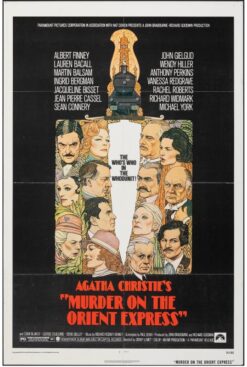Murder On the Orient Express (1974) - Original One Sheet Movie Poster