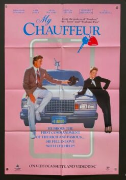 My Chauffeur (1985) - Original One Sheet Video Movie Poster