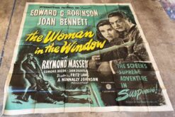 The Woman In the Window (1944) - Original Six Sheet Movie Poster
