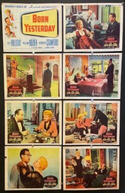Born Yesterday (1951) - Original Lobby Card Set Movie Poster