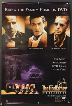 Godfather DVD Collection (2001) - Original One Sheet Movie Poster
