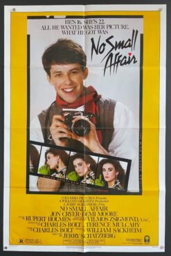 No Small Affair (1984) - Original One Sheet Movie Poster