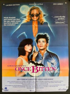 Once Bitten (1986) - Original Video One Sheet Movie Poster