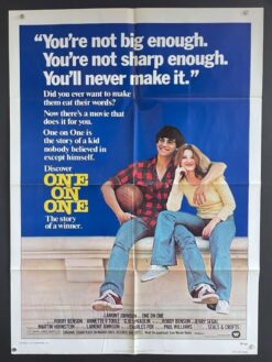 One On One (1977) - Original One Sheet Movie Poster