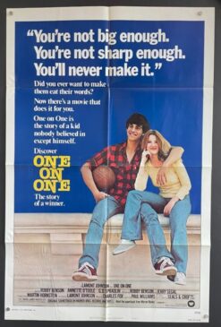 One On One (1977) - Original One Sheet Movie Poster