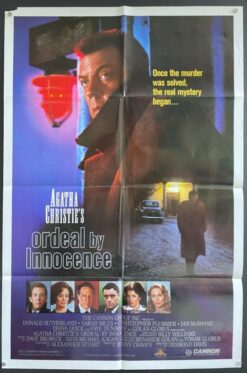 Ordeal By Innocence (1984) - Original One Sheet Movie Poster