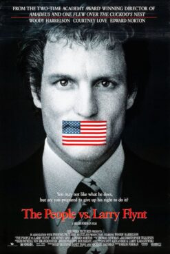 The People vs. Larry Flynt (1996) - Original One Sheet Movie Poster