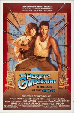 The Perils Of Gwendoline In the Land Of Yik Yak (1985) - Original One Sheet Movie Poster