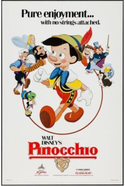 Pinocchio (R1984) - Original One Sheet Movie Poster