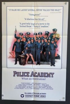 Police Academy (1984) - Original Video Movie Poster