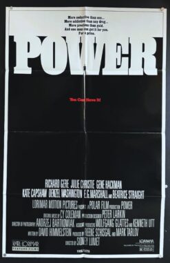 Power (1986) - Original Video Movie Poster