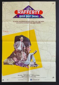 Rafferty and the Gold Dust Twins (1985) - Original Video Movie Poster