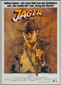 Raiders Of the Lost Ark (1981) - Original One Sheet Movie Poster