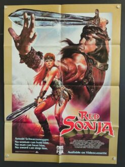Red Sonia (1986) - Original Video Movie Poster