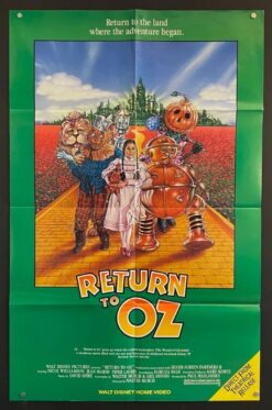 Return To Oz (1985) - Original Video Movie Poster