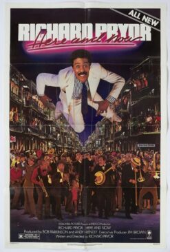 Richard Pryor, Here and Now (1983) - Original One Sheet Movie Poster