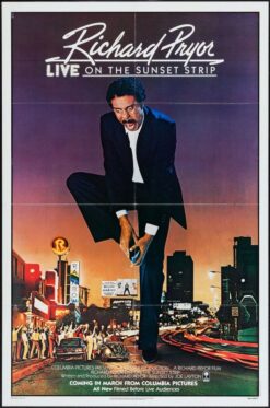 Richard Pryor, Live On the Sunset Strip (1982) - Original One Sheet Movie Poster