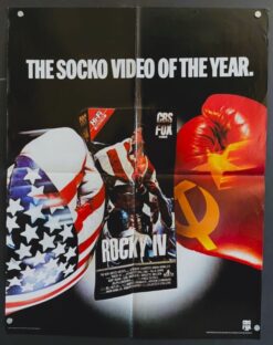 Rocky 4 (1986) - Original Video Movie Poster