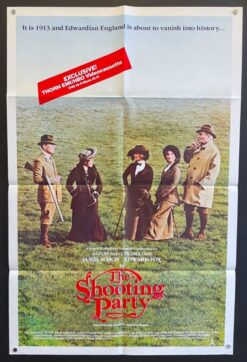 The Shooting Party (1985) - Original Video Movie Poster