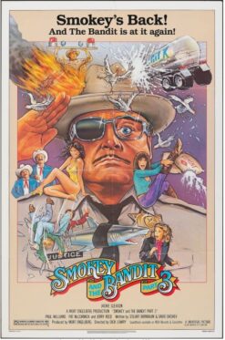 Smokey and the Bandit, Part 3 (1983) - Original One Sheet Movie Poster