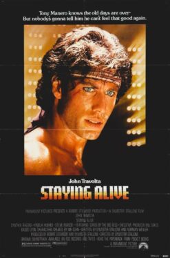 Staying Alive (1983) - Original One Sheet Movie Poster