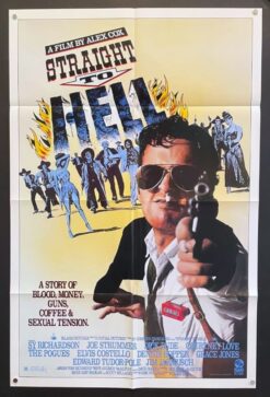 Straight To Hell (1987) - Original One Sheet Movie Poster