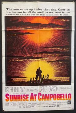 Sunrise At Campobello (1960) - Original One Sheet Movie Poster